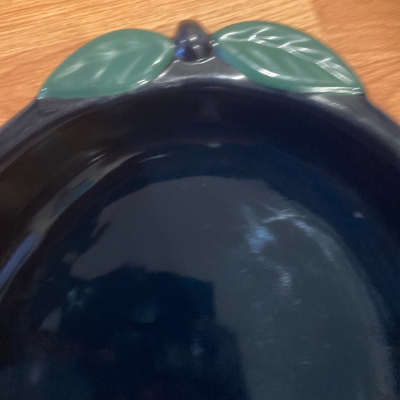 Blue Jean Chef Blue Navy Plum Design Bakekeware - Picture 2 of 6